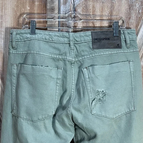 One Teaspoon Messed Up Saints Boyfriend Jean - Picture 8 of 11